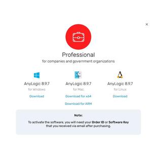 AnyLogic Pro 8.9.7 Win/macOS/LKK小店