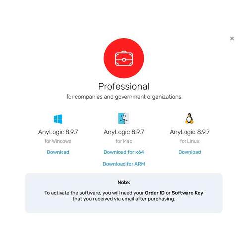 AnyLogic Pro 8.9.7 Win/macOS/LKK小店