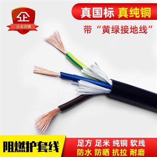 国标纯铜RVV阻燃护套线 2芯至4芯电源线 多种规格选择讯号线,电子/电工,护套线,淘宝优惠券,粉丝福利购,淘宝优惠卷