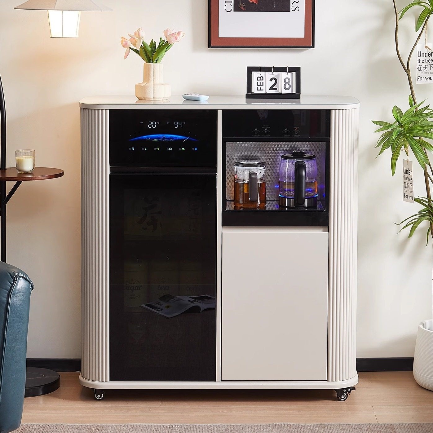 2025新款可移动嵌入式高端智能茶体客厅家用饮水机柜吧机置物柜一,厨房电器,茶吧机/泡茶机,淘宝优惠券,粉丝福利购,淘宝优惠卷