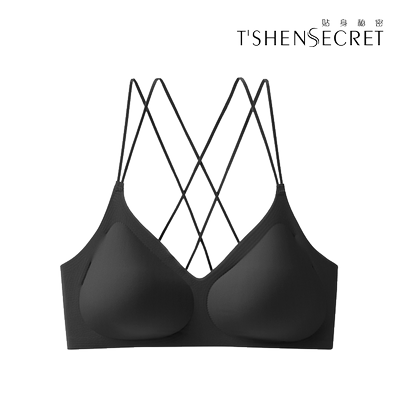 贴身内衣网红无钢圈小胸聚拢美背