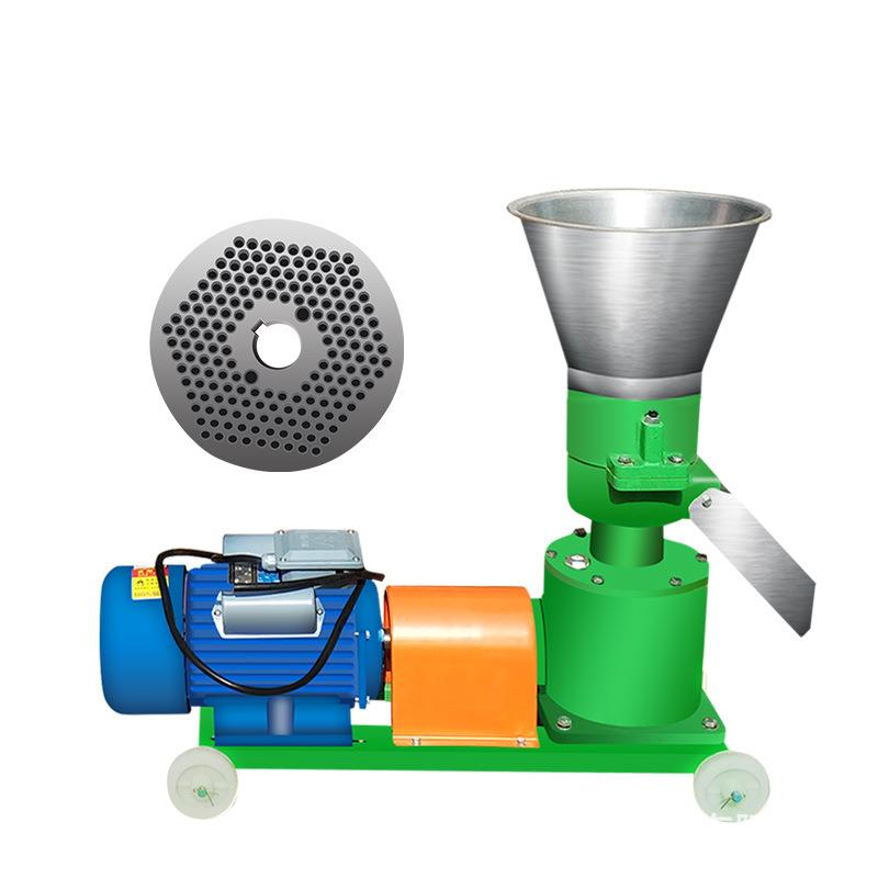 家用小型饲料颗粒机配件 压辊磨盘造粒机养殖鸡鸭牛羊制粒机