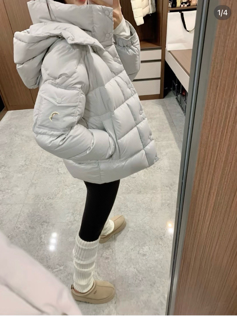 梵音家雾面哑光玛雅羽绒服短款男女同款25冬款加厚白鸭绒保暖外套