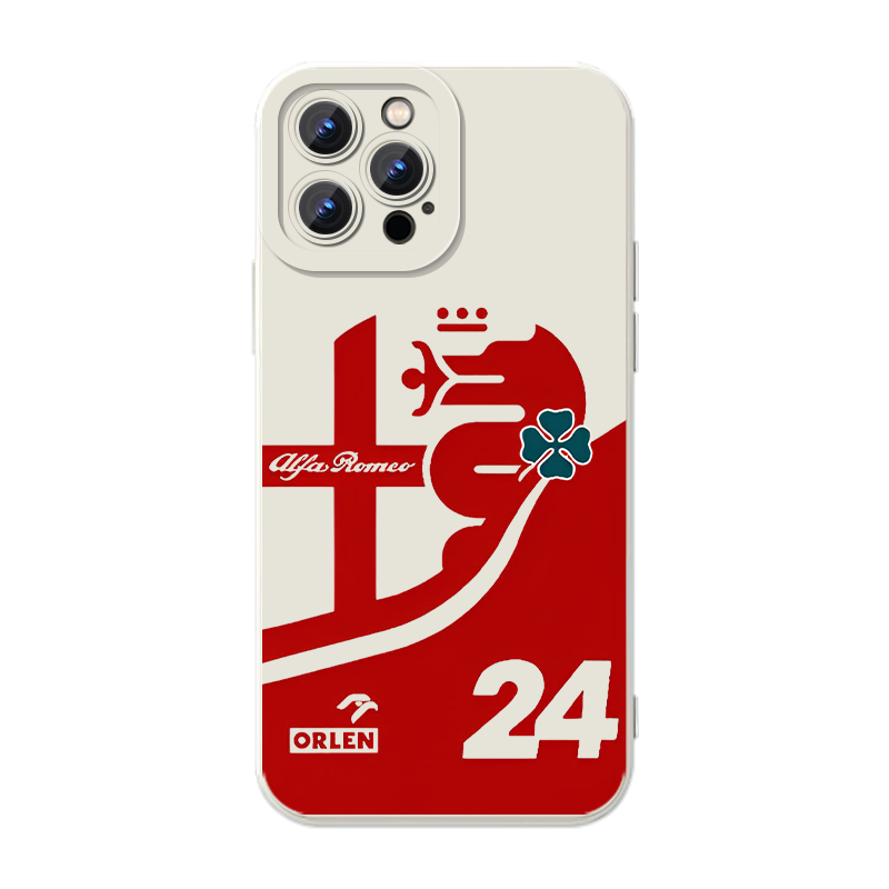 F1周冠宇手机壳苹果15华为mate60阿尔法罗密欧iPhone14promax赛车vivo13车手OPPO小米12x车队11p周边适用荣耀