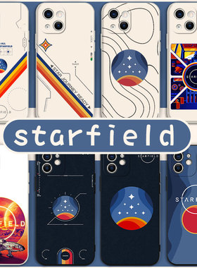 starfield手机壳适用苹果16华为mate40星空iPhone17promax游戏OPPO11小米14vivo12周边15宇宙13游戏王60科幻p