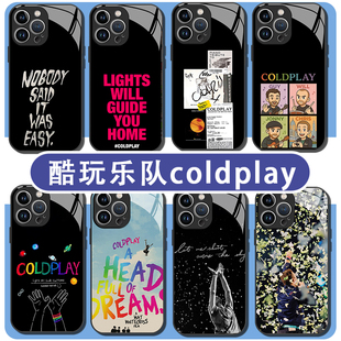 酷玩乐队coldplay手机壳适用苹果17华为mate70专辑iPhone16promax周边vivo14美式摇滚OPPO小米15乐队13同款12