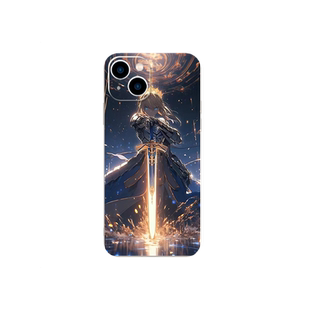 Saber手机壳fate适用苹果16华为mate60吾王iPhone17promax阿尔托莉雅vivo13亚瑟王OPPO14小米15游戏FGO周边12