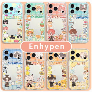 Enhypen手机壳适用于金善禹苹果16李羲承华为mate70梁祯元iPhone17promax朴成训OPPO朴综星vivo沈载伦x西力村