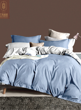 红秀世纺红秀世纺 水洗纯棉四件套（印象江南）HX2211-C003