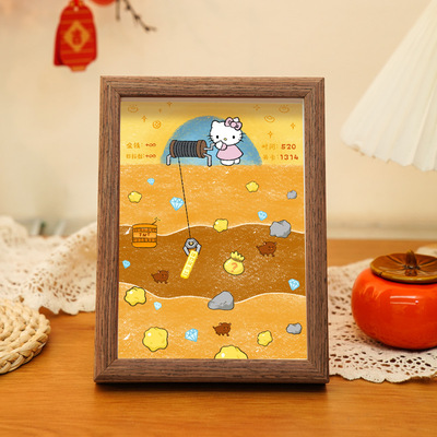 HelloKitty黄金矿工卡通相框