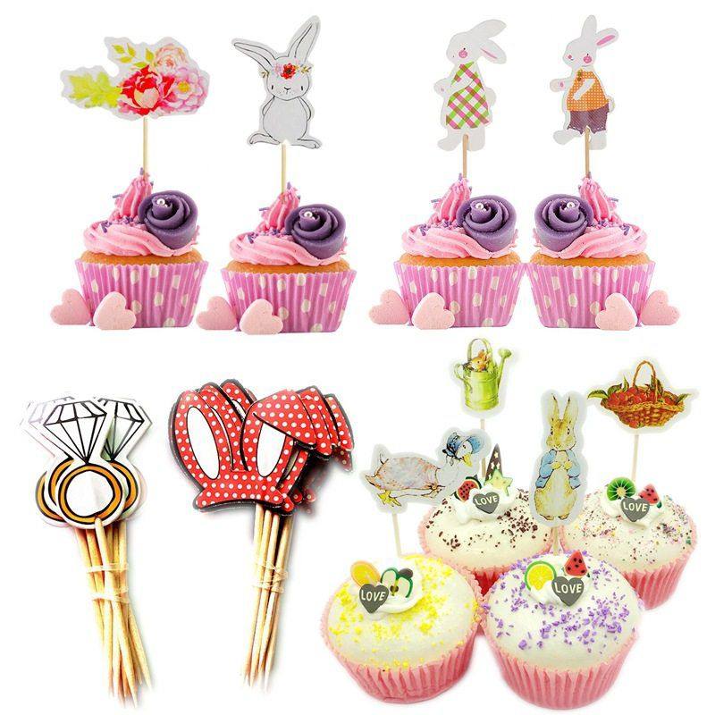 烘培纸杯蛋糕装饰复活节兔子鸭子花篮彩蛋兔耳钻戒蛋糕插牌小插旗,节庆用品/礼品,创意礼盒/礼品套组,淘宝优惠券,粉丝福利购,淘宝优惠卷