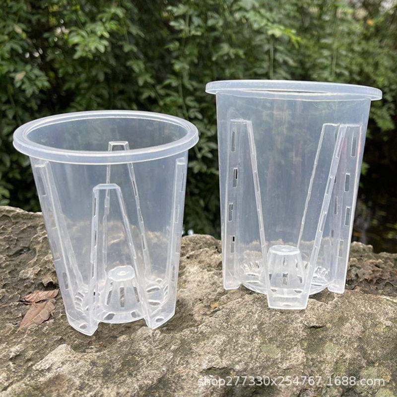 新款透明青山控根花盆加厚有孔蝴蝶兰大杯透气侧开孔海芋绿植C-,鲜花速递/花卉仿真/绿植园艺,花托/移动托盘,淘宝优惠券,粉丝福利购,淘宝优惠卷