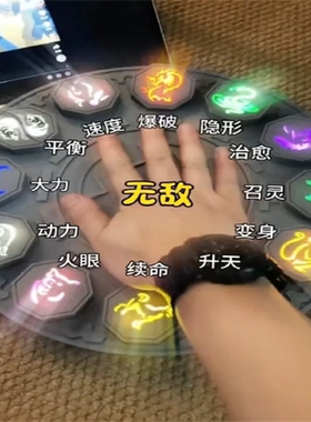 3d打印成龙历险记十二生肖纪念版12马符护身符石发光挂件钥匙扣