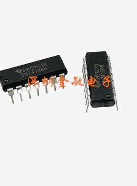 SN74126N DIP-16 TI DIP-14 全新原装 SN74126  TI