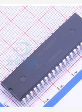 模数转换芯片ADC ICL7107CP LCD/LED显示，A/D转换全新原装 现货