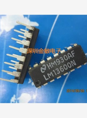 LM13600  LM13600N  LM13600AN  NS DIP-16 全新原装