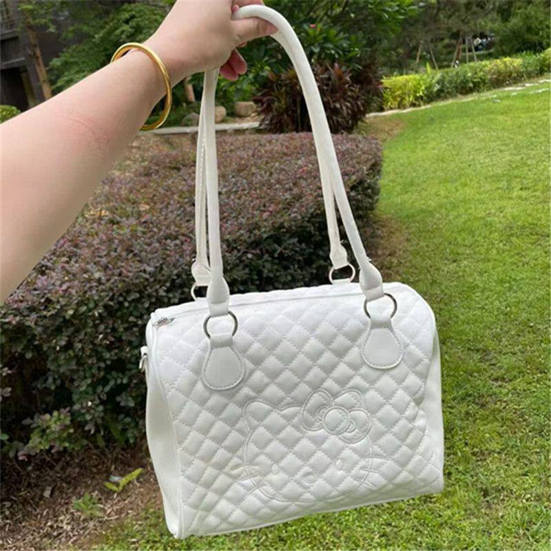 中古HelloKitty托特包可爱甜妹