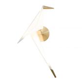 现代简约千纸鹤壁灯创意个性 设计折纸小鸟壁灯床头餐厅客厅墙灯具