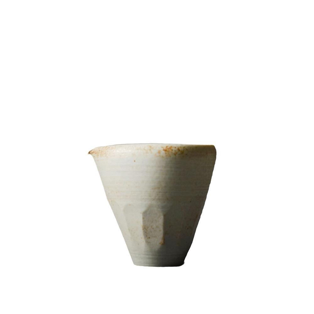 志野公道杯陶瓷公杯手工复古公杯日式匀杯功夫茶海分茶器粗陶茶具