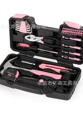 39件套家用工具套装组合家庭手动维修工具箱38pc