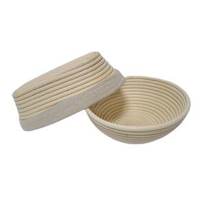 9寸10寸圆形椭圆形面包篮套装发酵篮套装内含刮板刮刀布套