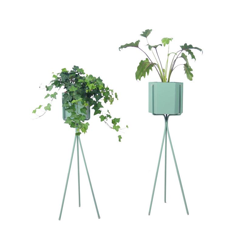 北欧摆件艺铁室内花架创意多肉花盆支绿架萝盆栽花家rbjj0717居礼