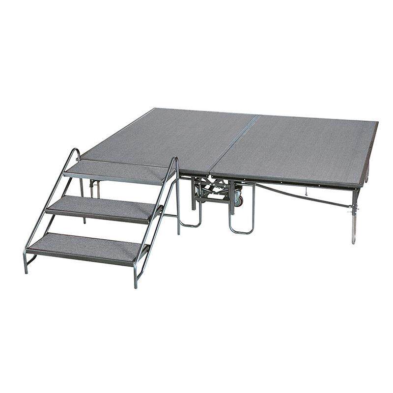 厂家酒店活动舞台移动折叠拼接婚庆表演T台快装舞台现货