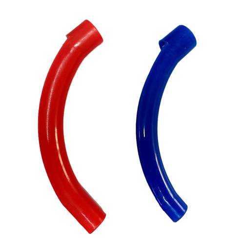 厂家地热专用塑料护弯地暖弯管器白色地热管保护套地暖弯管器