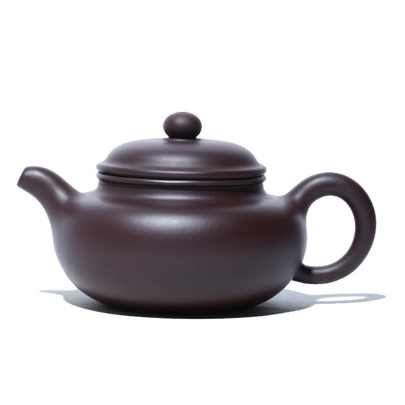 高品质仿古紫砂壶宜兴原矿名家紫泥茶壶家用款全手工泡茶壶茶具