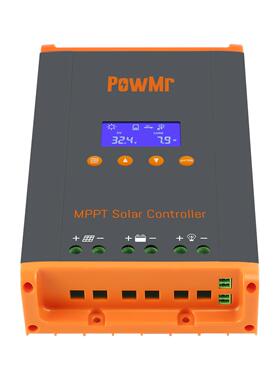 MPPT太阳能控制器60A可并机120A光伏房车控制器12V-48V