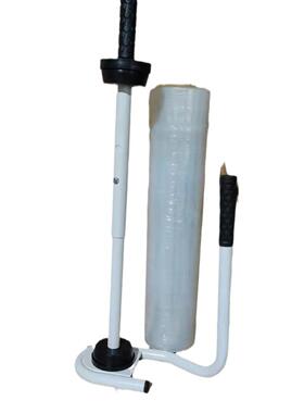 手用拉膜器缠绕膜打包工具手柄拉伸膜护手4550cm现货厂家直销