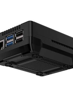 树莓派5铝合金外壳ArgonNEO5PCIEM.2NVMESSD固态硬盘扩展板