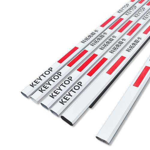 道闸杆停车场栏杆升降挡车杆子100x45免取卡椭圆栅栏杆