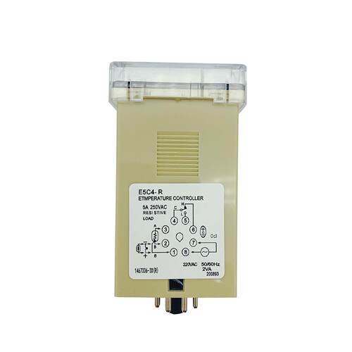 温控器E5C2-R40KE5C4-20R40K拨码温控器AC220V智能温控器保三年