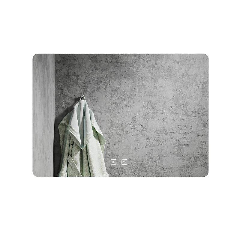 浴室镜卫生间镜子柜墙洗漱台智能壁挂洗手间带灯触摸屏除雾led镜