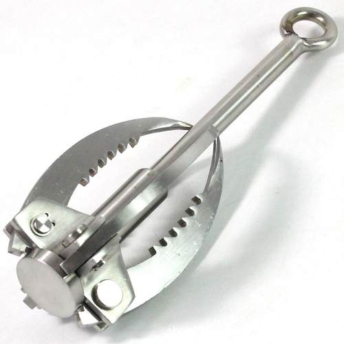 户外求生不锈钢大号四齿飞虎爪野外攀岩登山钩攀登爪生存飞虎爪