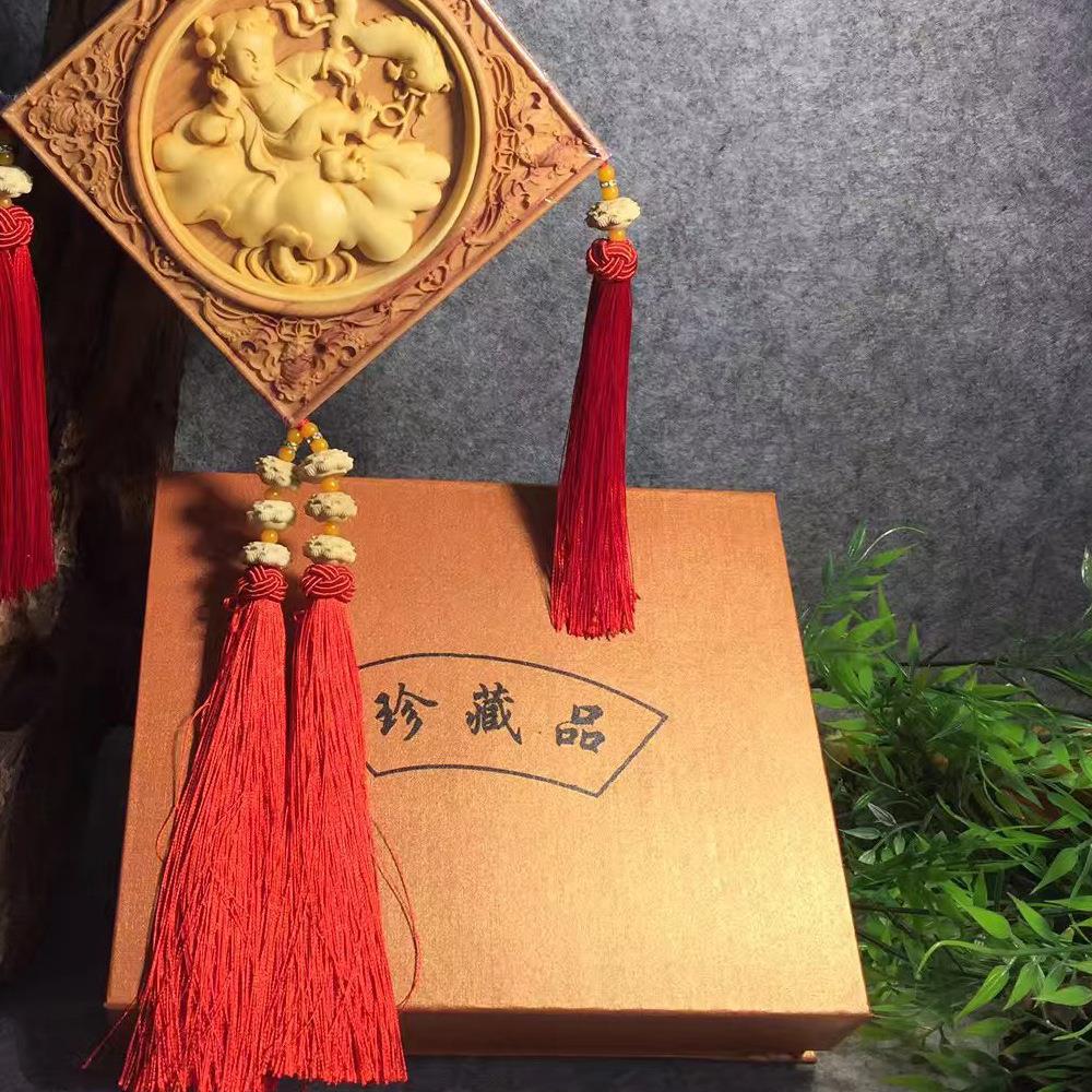 新年春节精美木质雕刻大挂饰年货婚庆结婚喜庆用品厂家