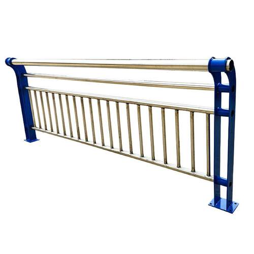 观景河道灯光立交大桥桥梁防护栏杆立柱不锈钢复合管桥梁护栏