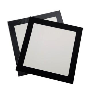 厂家直供简约卡纸相框正方形裱儿童画画室7cm创意正方形画框相框