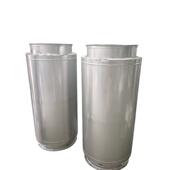 不锈钢双层保温烟囱隔热耐高温焊接风管锅炉发电机硅酸铝不锈钢管