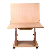 高档可升降静物台红榉木写生台美术静物台画台摆放台