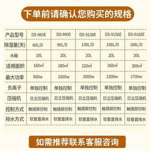 业除抽湿机车CS10Z间湿机商用地下室功率大除湿器工仓库家用干燥