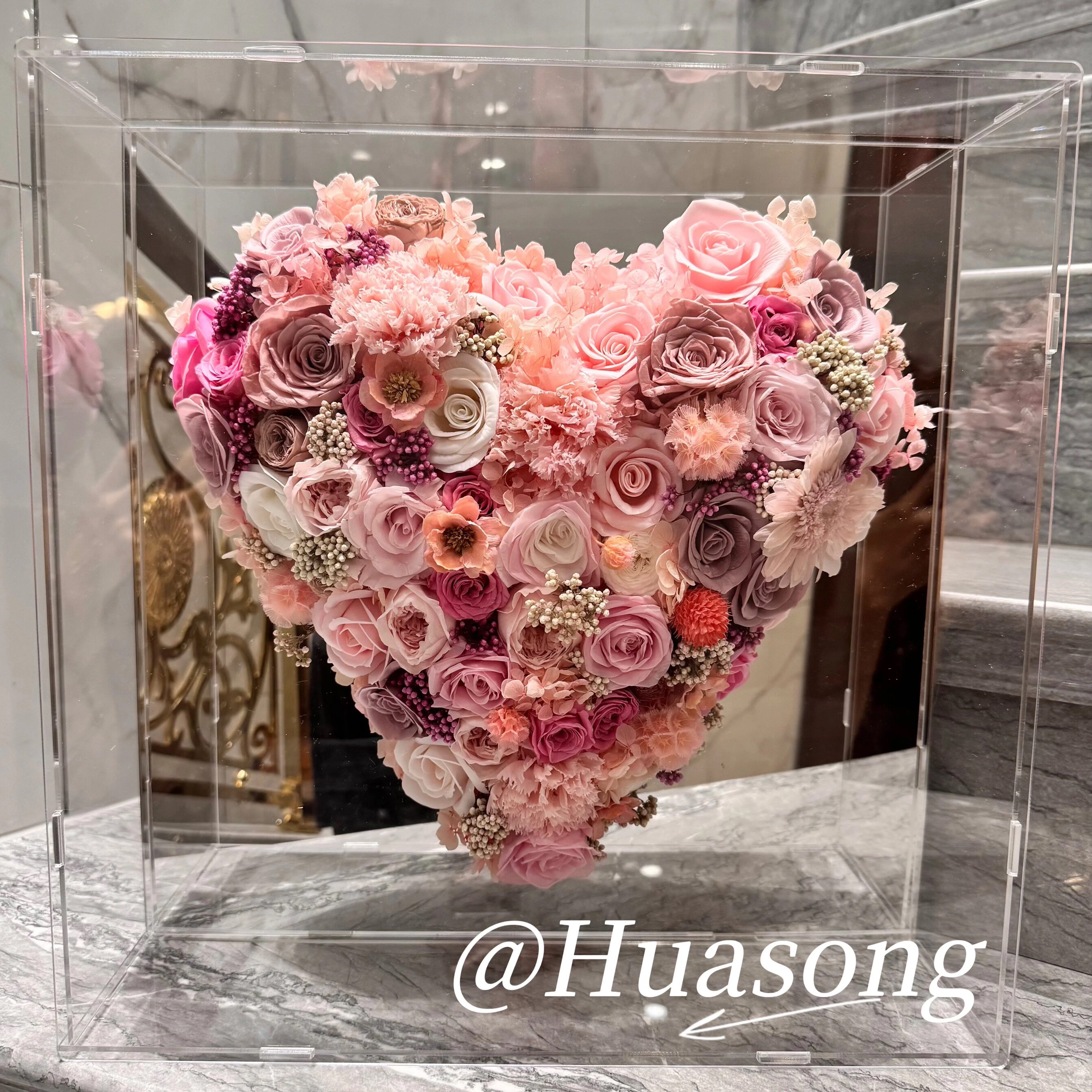 永生花玫瑰花繁花鲜花送女友送闺蜜真花38妇女节女神节送妈妈礼物