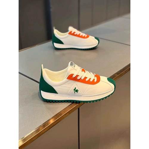 潮牌公鸡男鞋夏季布面透气阿甘鞋男士轻便软底运动鞋休闲 旅游布