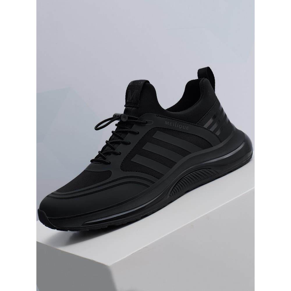 男鞋夏季2025新款男士一脚蹬软底运动鞋布面透气防滑休闲 跑步潮