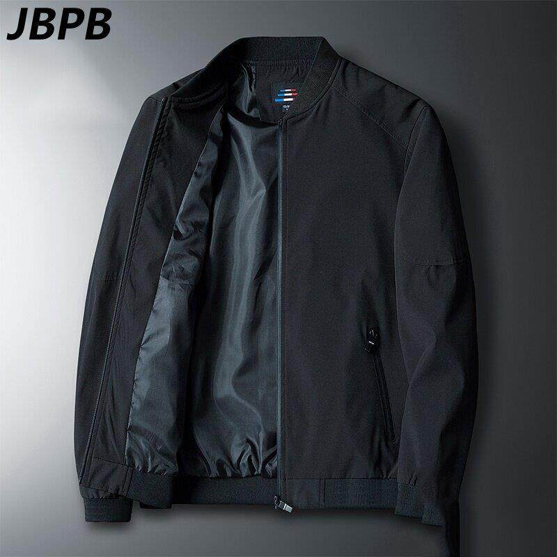 JBPB品牌专柜飞行员立领夹克外套秋季高端商务休闲男士大码棒球服