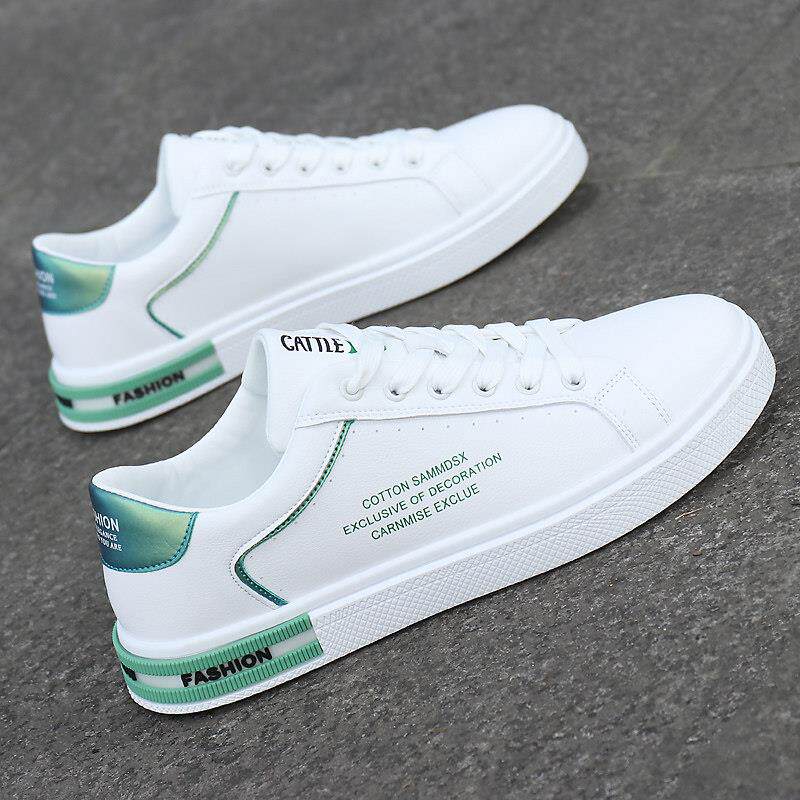 休闲 板鞋2025年夏季新款小白鞋白色鞋子男款百搭透气薄款平板男