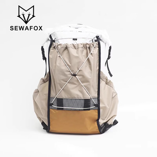 单日徒步运动背包轻量化旅行轻便户外骑行双肩包防泼水露营登山包