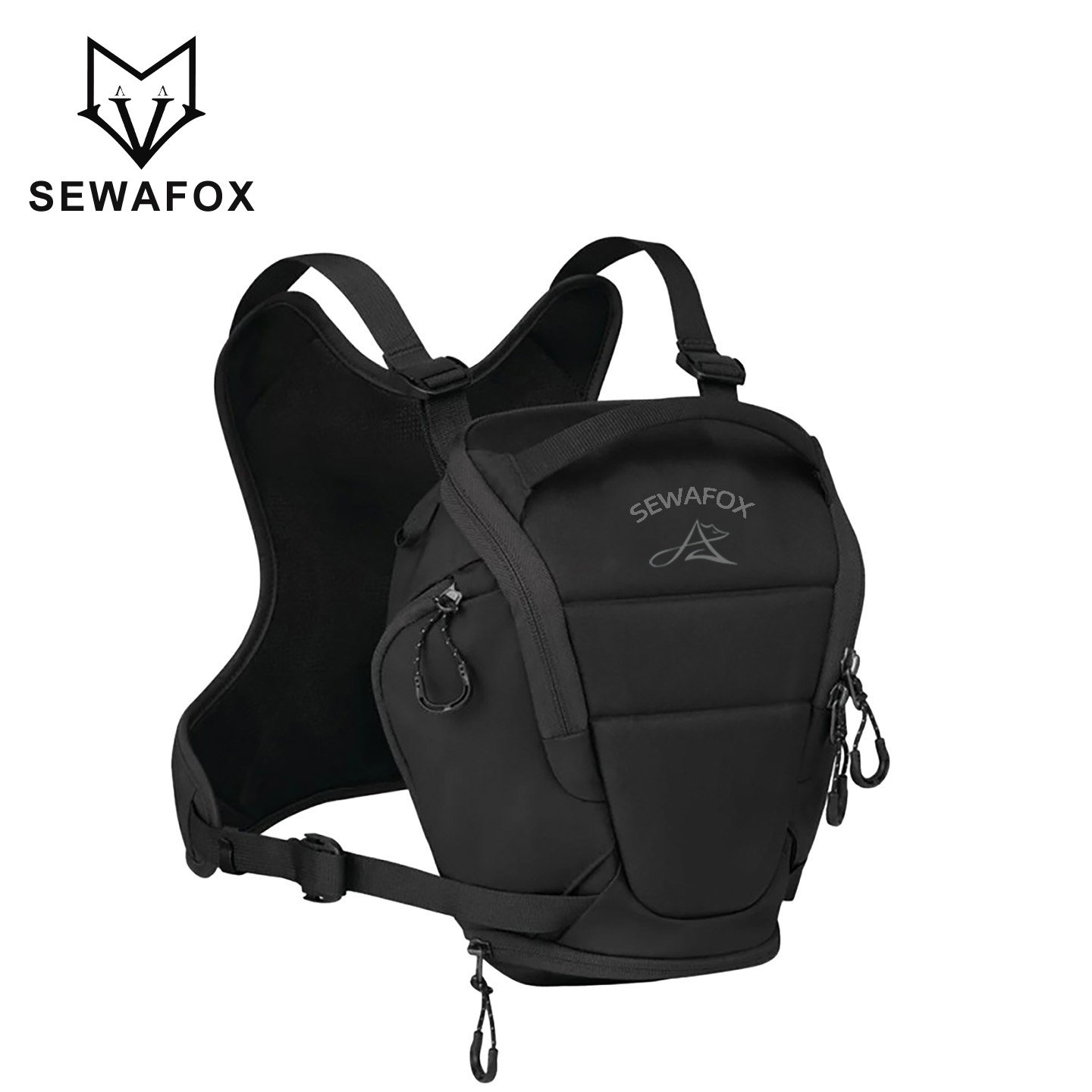 户外相机包便携收纳包斜挎内胆双肩摄影包防水微单收纳单反胸包男