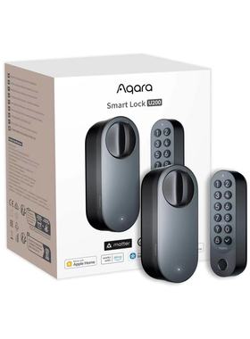 顺丰包邮 绿米入户门锁U200接入Homekit Matter家庭钥匙thread